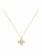 Senzio Belibasakis Gold Halskette mit Zirkon