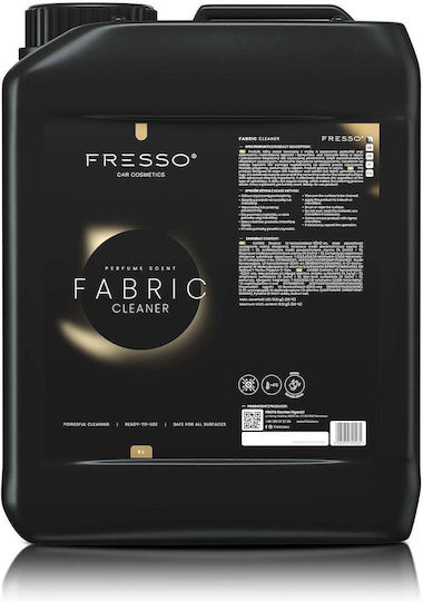 Fresso Почистващ Препарат за Тъкани на Тапицерия Fabric Cleaner 5 L Седалки Таван Мокети Без Изплакване 1 Бр 390235/fre