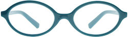 Frog Optical Lesebrillen +2.25 in Hellblau Farbe