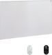 Ambianzza Infrarot-Heizpaneele Boden 1050W Weiß 120,3cm