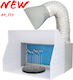 Spray Booth Bd-513 12v Dc Ac Adapter Led Lichter Inklusive Drehplatte & 12 Alligatorklemmen