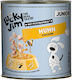 Lucky Jim Wet Food For Puppies With Chicken Meat Liver And Salmon 800gr