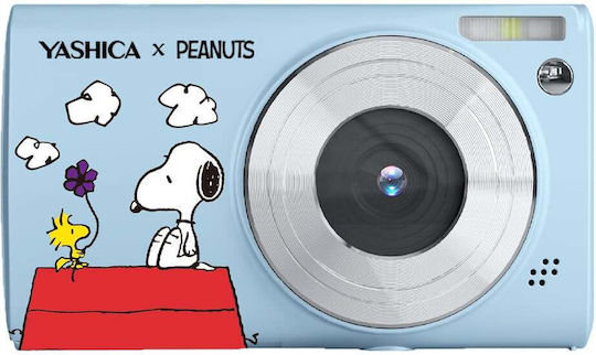 Yashica x Peanuts Aparat Foto Compact 30MP Zoom Optic 8x Albastru