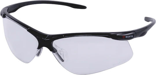 Protective Work Glasses Würth Askella Sporty Lightweight Design Scratch-resistant Coating Impact-resistant Polycarbonate Lens