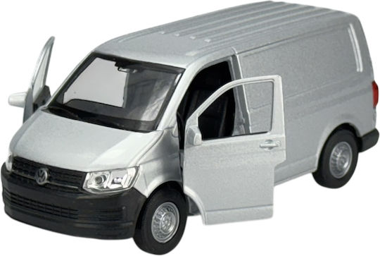 Welly Vw Transporter T6 Van Ασημι 1:34 43762