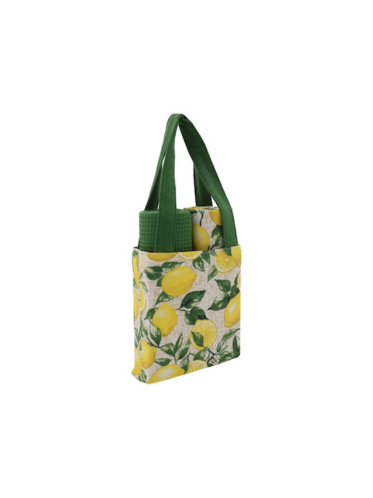 Ilis Home Tea Towel In Yellow Colour 40x60cm 2 Pieces