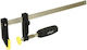 Rolson F-type 50 X 300 Mm Screw Quick-release Clamp Cast Iron Jaws