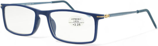 Optosquad Lesebrillen +3.25 in Blau Farbe 8777-1