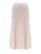 Pencil Maxi Skirt Ecru