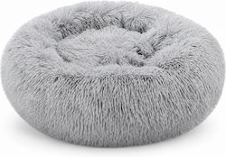 Pernă Rotundă Pentru Câini Gri 60 cm