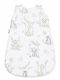 Maboo Winter Baby Sleeping Bag Wearable Blanket Happy Savanna Happy Savanna White