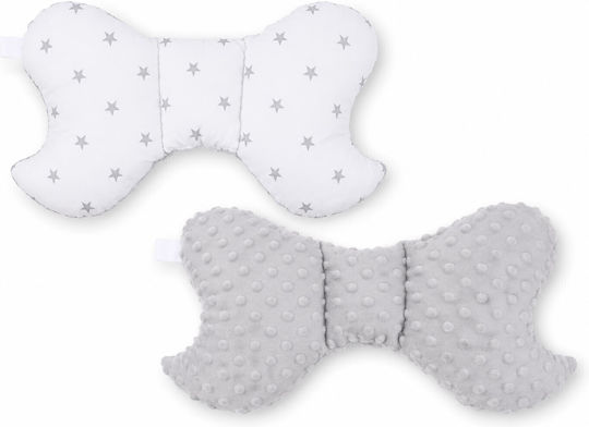 Maboo Детска Възглавница За Сън White Grey Stars 21x35εκ.