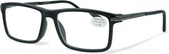 Optosquad Reading Glasses +3.50 In Black Colour WG-8720-2