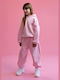 Kids Sweatpants Set Pink