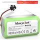 Μπαταρία 3200mAh για Σκούπα Ρομπότ Roborock / Cecotec / Eufy / Mova