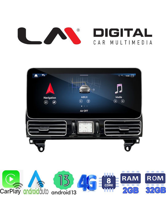 LM Digital Ηχοσύστημα Αυτοκινήτου για Mercedes-Benz ML 2012 > 2015 (Bluetooth/USB/WiFi/GPS/Apple-Carplay/Android-Auto)