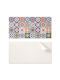 Wandsticker Vinyl Dekoration Flur Grafiken 100x50 cm Mosaik Quadratische Designs