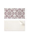 Gedrucktes Wandpaneel Vinyl Esszimmer 100x50 cm Blumendesign Blätter