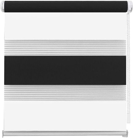 Eurohome Rollos Verdunkelung Weiß P40xH130cm