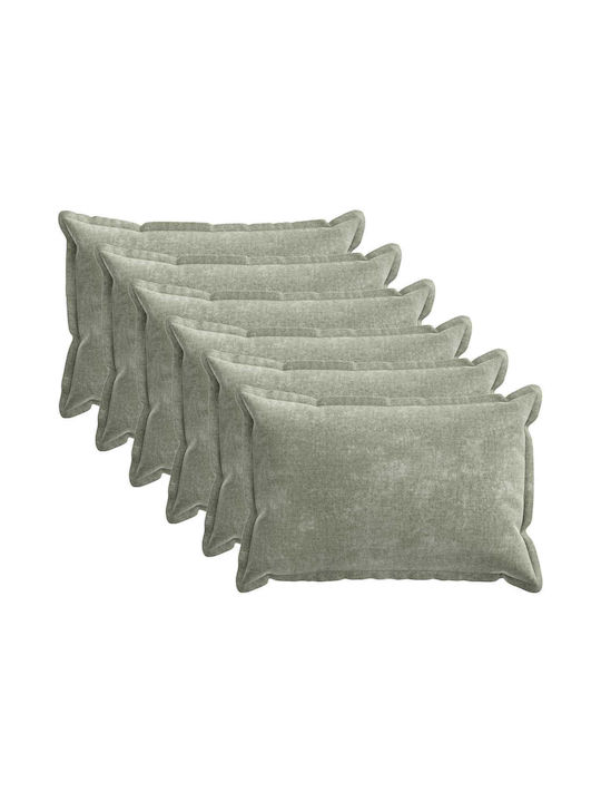 vidaXL Decorative Pillow Case Houten Green 70x50cm