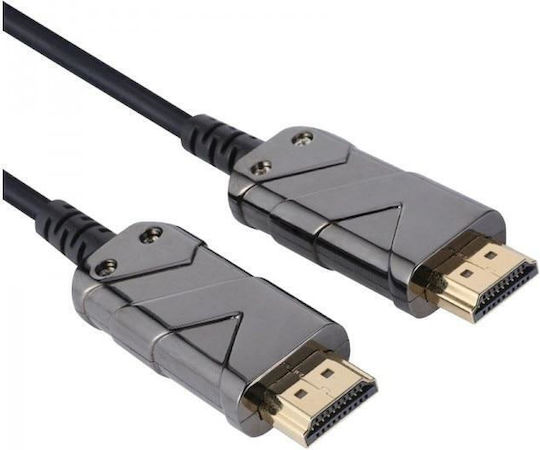 Hdmi Optisches Kabel 48gbps 8k@60hz Aktives Optisches Aoc V2.1 Goldbeschichtete Stecker 3m Premiumcord Kphdm21x03