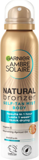 Garnier Ambre Solaire Dry Self Tanning Spray Σώματος Dark Dark 150ml