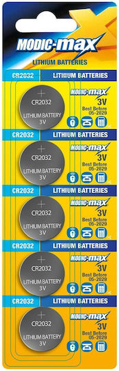 HOMie HOMie Lithium Uhrenbatterien CR2032 5 Stück