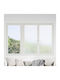 VidaXL Self-Adhesive Window Film Matte Stripes 60 X 1000 Cm Pvc
