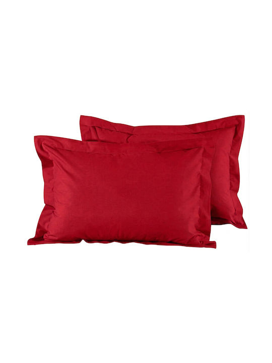 Mc Decor Rainbow Kissenbezüge Oxford Rote 50x70cm MCD.KSM.M.RAINBOW ROT