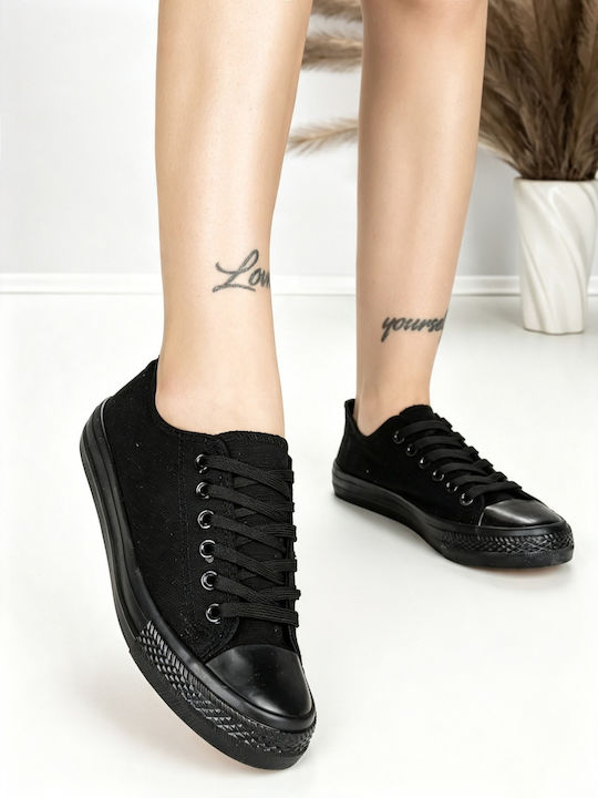 Adidași Flatforms Pentru Femei Negri