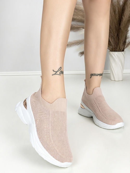 Adidași Flatforms Pentru Femei Roz