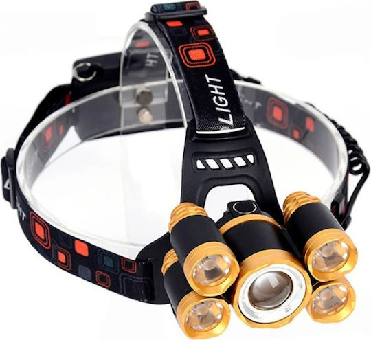 SPV Wiederaufladbarer LED Kopflampe mit Maximaler Helligkeit 10000lm