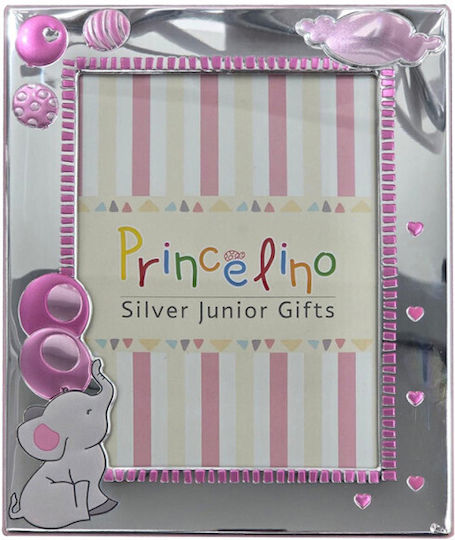 Prince Silvero Κορνίζα Ασημένια 9x13cm Ma/162d-r