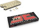 Motorcycle Drive Chain Self-Lubricating X Ring JTC 530 X1R GB Gold Black 122 Links JTC530X1RGB122RL