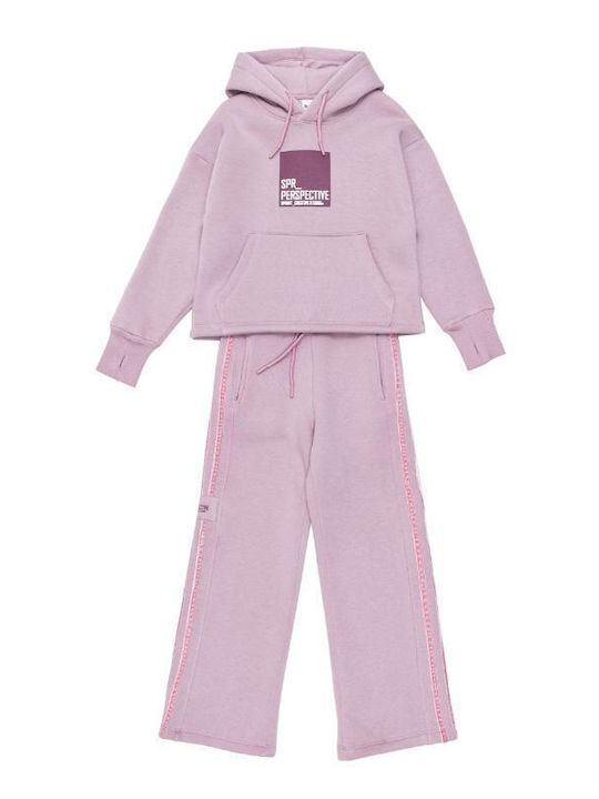 Sprint Kids Sweatpants Set Dusty Mauve