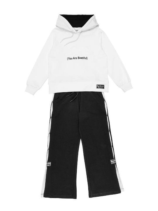 Sprint Детски комплект анцуг Off White