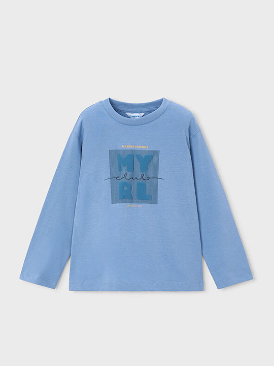 Mayoral Kinderoberteile Kurzärmelig Blau Mit Me...