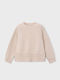Kids Long-sleeved Brown Sweater Skour