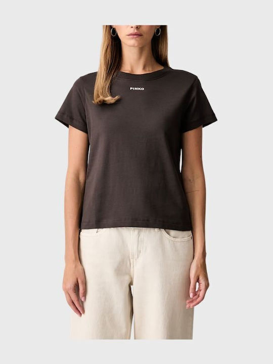 Basico Women's Brown T-shirt