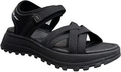 Mare Sandale Casual Damă Negre