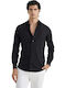 Long Sleeve Shirt Regular Fit Black