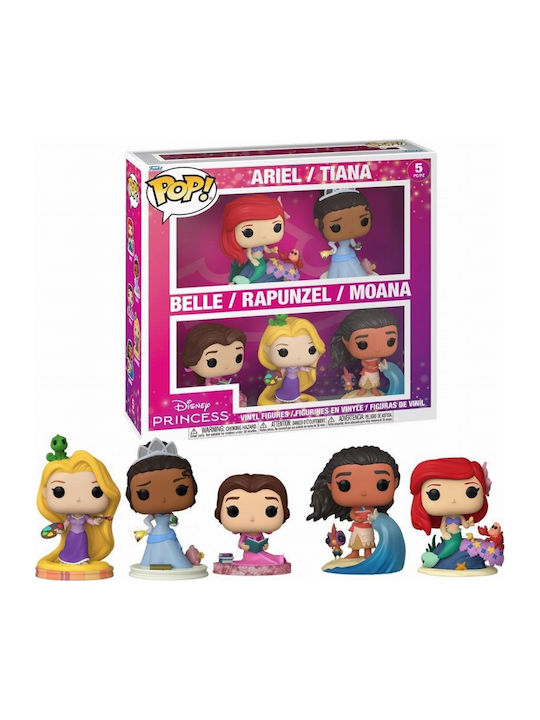 Funko Поп! Филми: Disney - Ultimate Princess - Ариел, Тиана, Бел, Рапунцел, Моана 5 бр