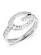 Guess Women's Ring with Stones from Steel