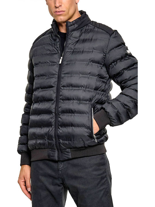 Karl Lagerfeld Μπουφάν Puffer Μαυρο