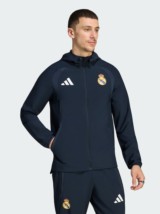 adidas Real Madrid Tiro яке Тъмносин adidas Real Madrid Tiro яке Тъмносин