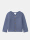 Kids Knitted Blue Cardigan