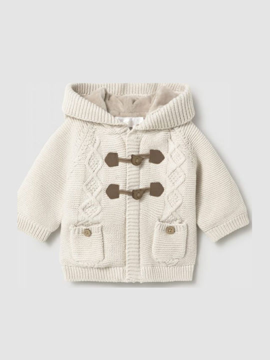 Mayoral Cardigan Pentru Copii Din Bumbac Alb