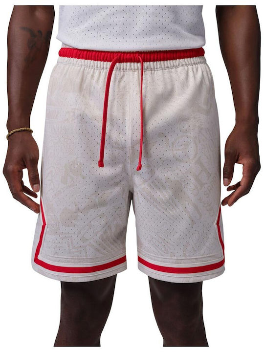 Jordan Diamond Sport Herren Shorts Dri-Fit Weiß