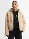 Damen Jacken für Winter Beiges