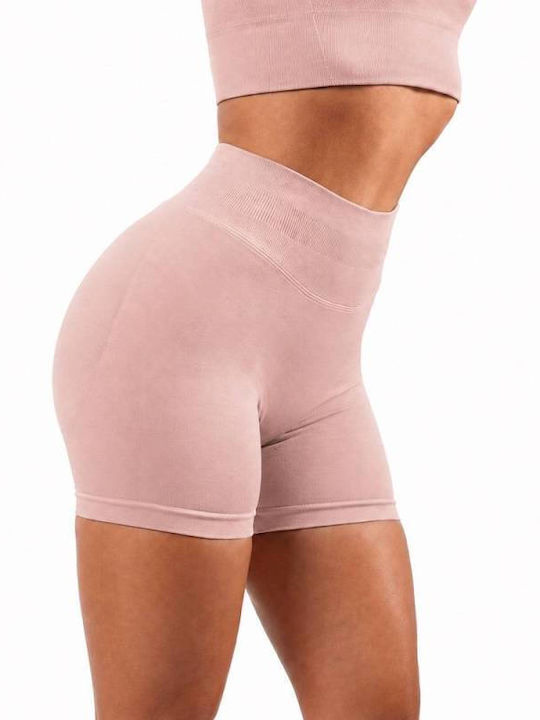 Training Women's Leggings High Waist & Push Up Pink Pale
